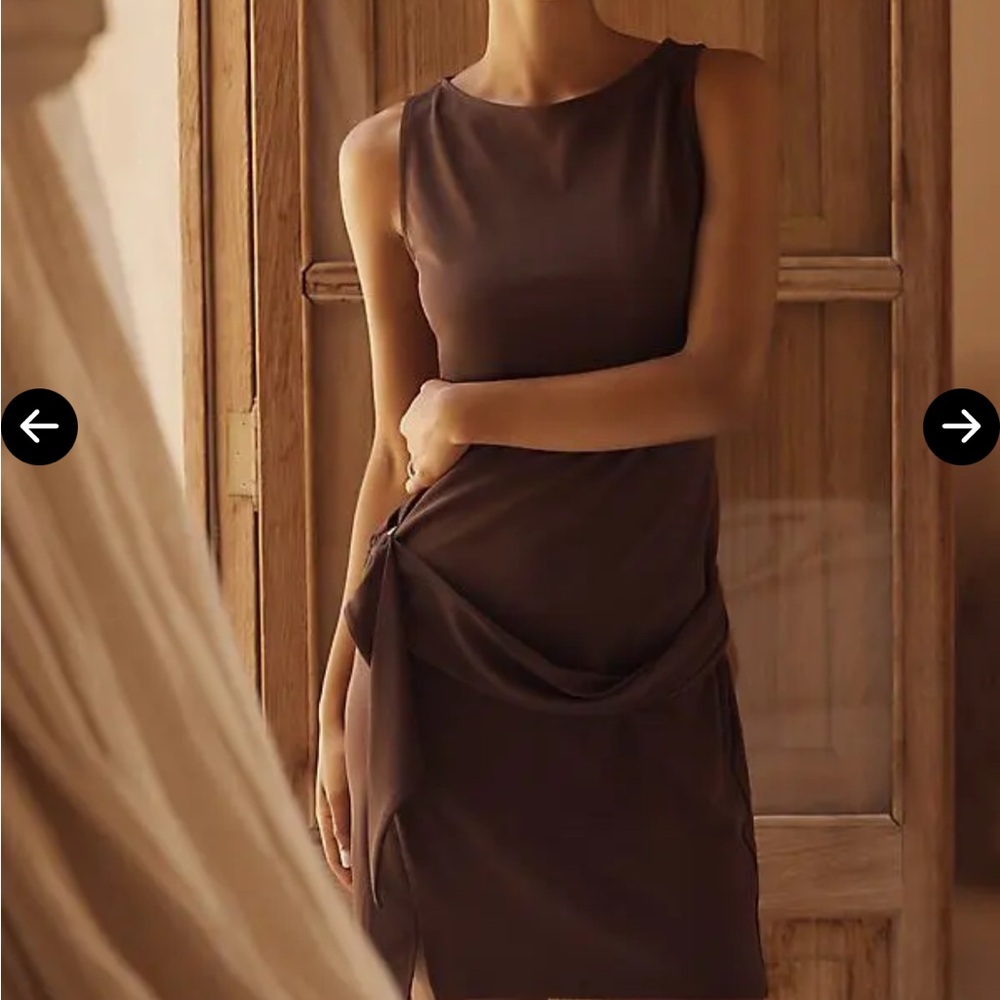 Anthropologie NWT Sash mini dress
